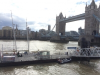 Mit der Galathea nach London